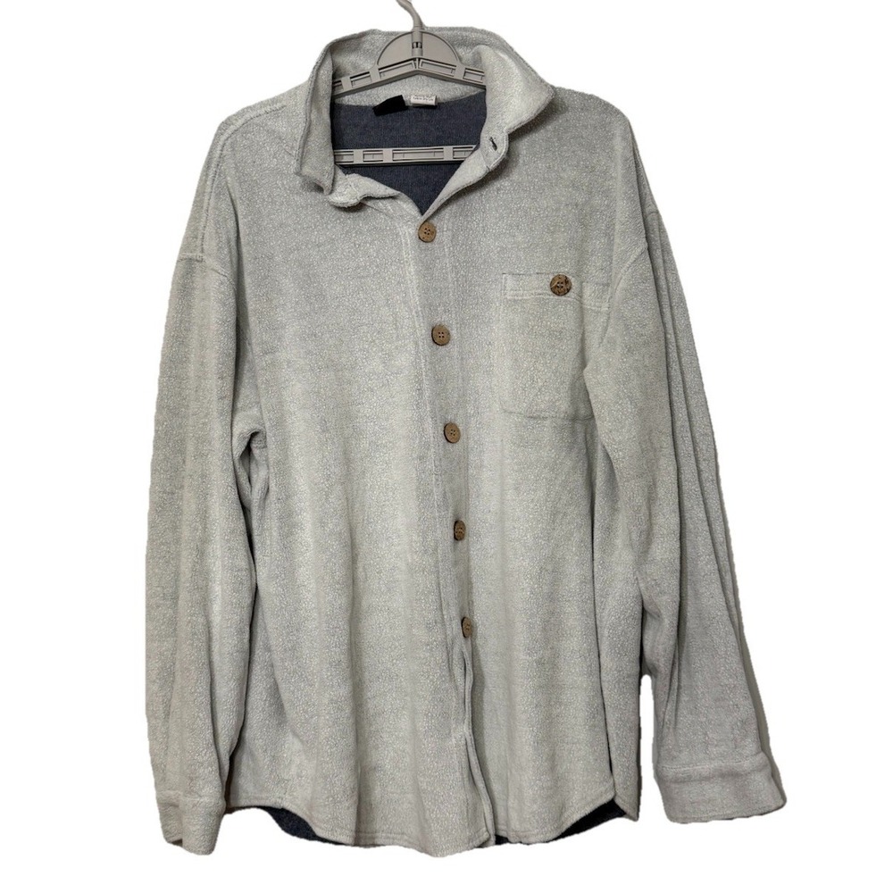 Early Winters Performance Outfitters Vintage Cotton Blend Medium Wood Button